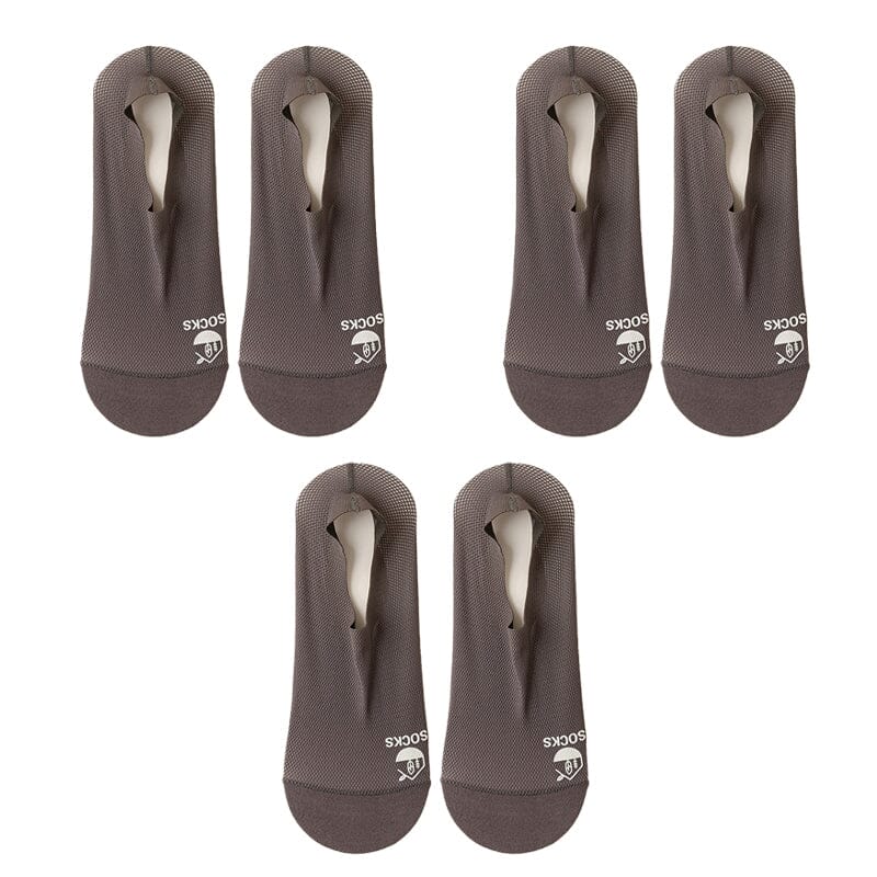 Ultra Thin Liner Non Slip No Show Socks（3 pairs）