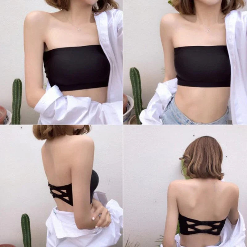 Strapless Ice Silk Bra