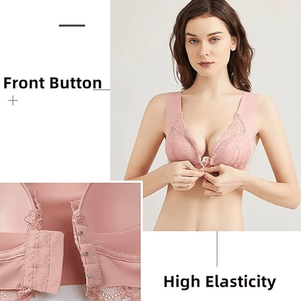 💁‍♀️Ladies lace no steel push up bra👙