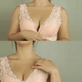 🔥Front Zipper Lace Push Up Bra