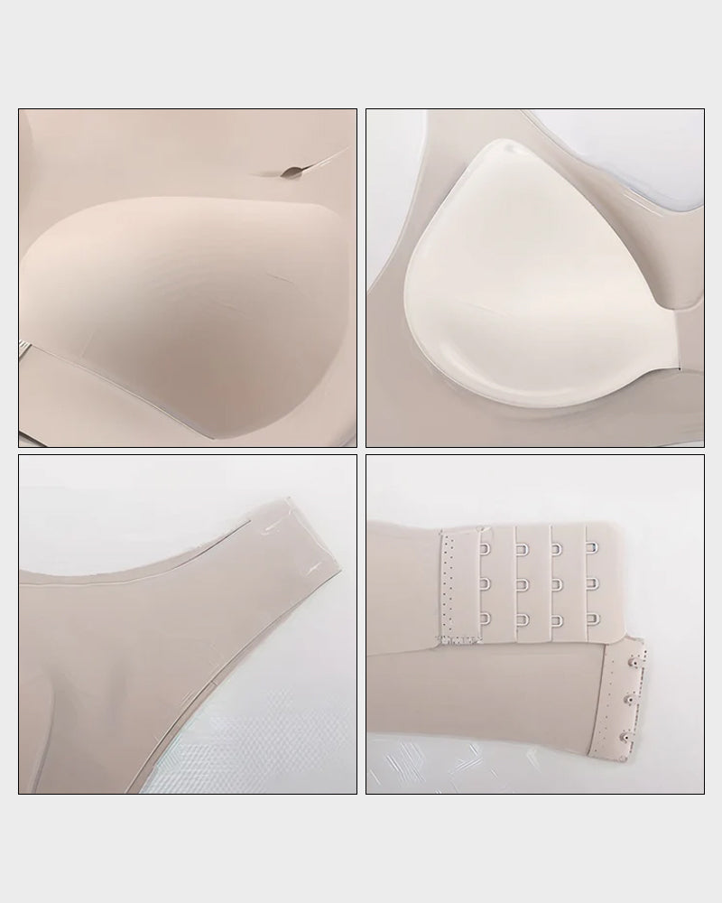 ⚡Front Closure Cross-Back Wireless Posture Bra