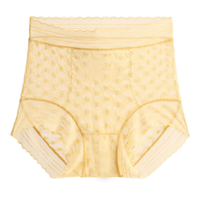 💕Thoughtful design, protecting your private parts💕Breathable Seamless High-Waist Lace Panties