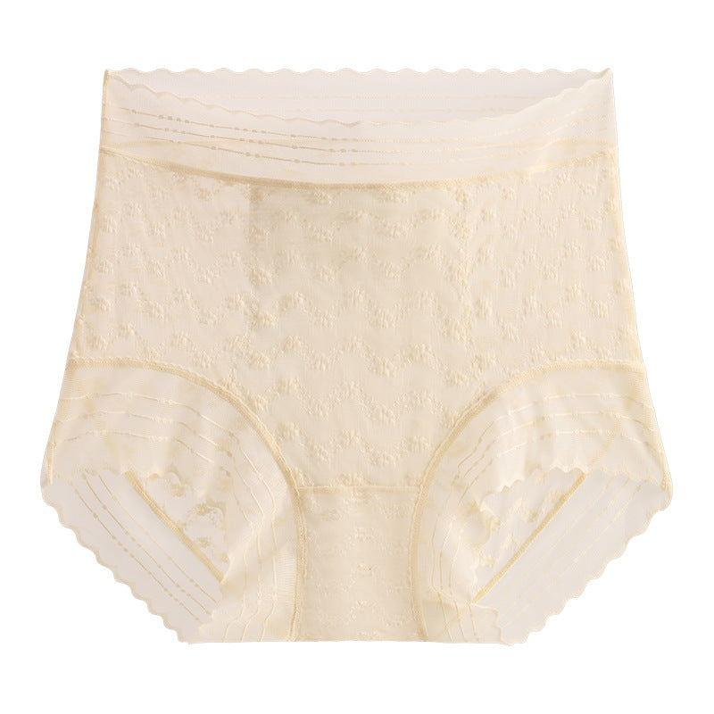💕Thoughtful design, protecting your private parts💕Breathable Seamless High-Waist Lace Panties