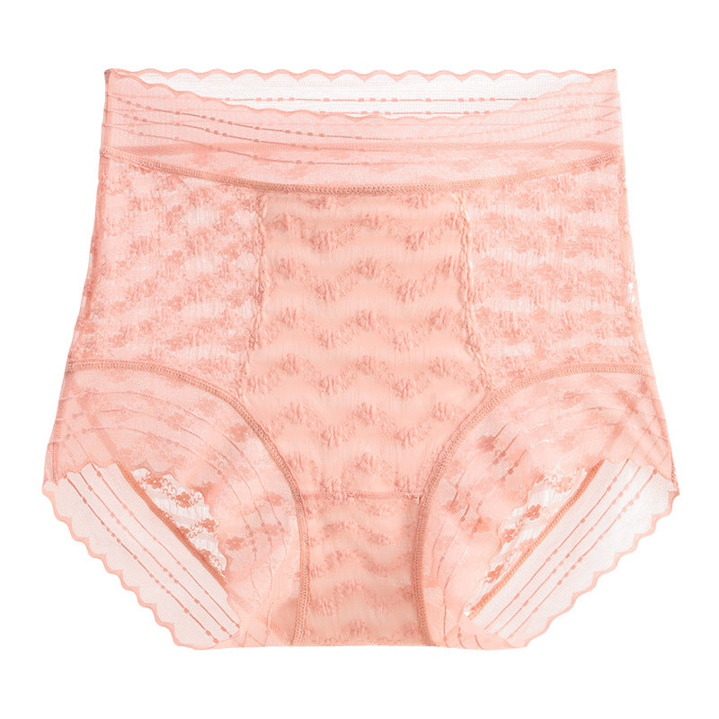 💕Thoughtful design, protecting your private parts💕Breathable Seamless High-Waist Lace Panties