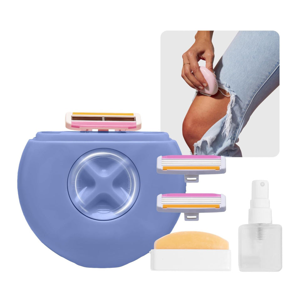 3-in-1 Women's Razor Portable Hair Removal with Soap and Water Sprayer Epilator
