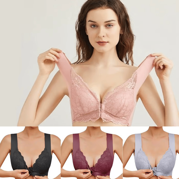 💁‍♀️Ladies lace no steel push up bra👙