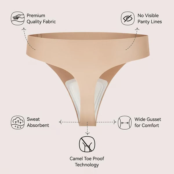 Camel Toe Cover Thongs for Women - G-String(2PCS)