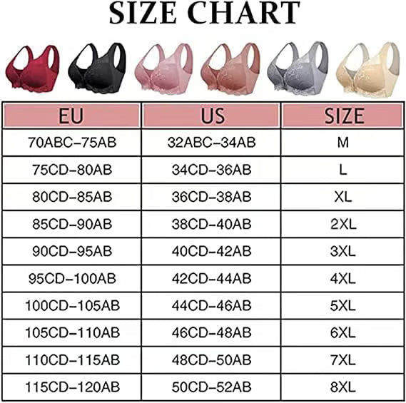 Women's Basic Solid Lace Wireless Push Up Bra