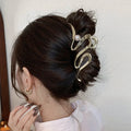 Faux Pearl Hair Claw Clips