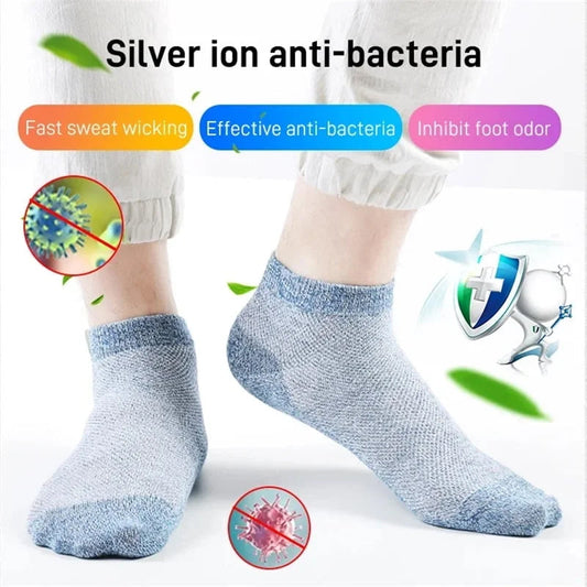 Breathable Antibacterial Deodorant Socks For Men