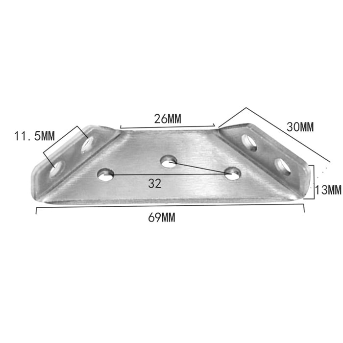 Universal Furniture Corner Connector (4pcs)