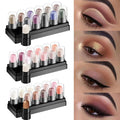 Eyeshadow Pencil Set 12 Colors Waterproof Long Lasting Glitter Shimmer Eye Shadow Pen