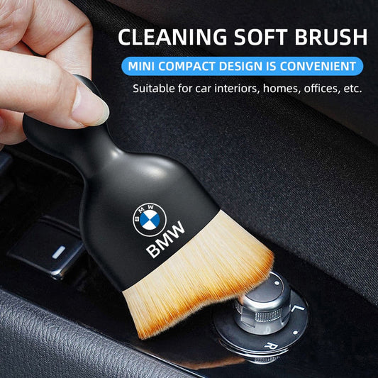 Professional car interior cleaning soft brush