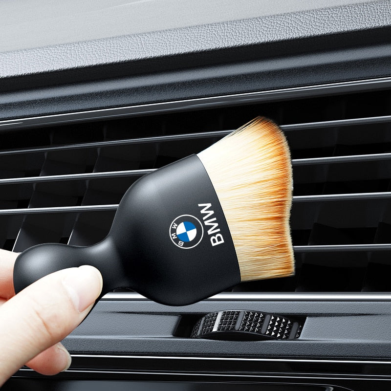 Professional car interior cleaning soft brush