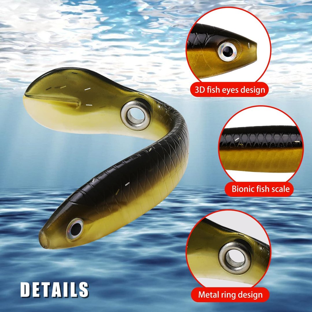 Soft Bionic Fishing Lure (5 pcs)