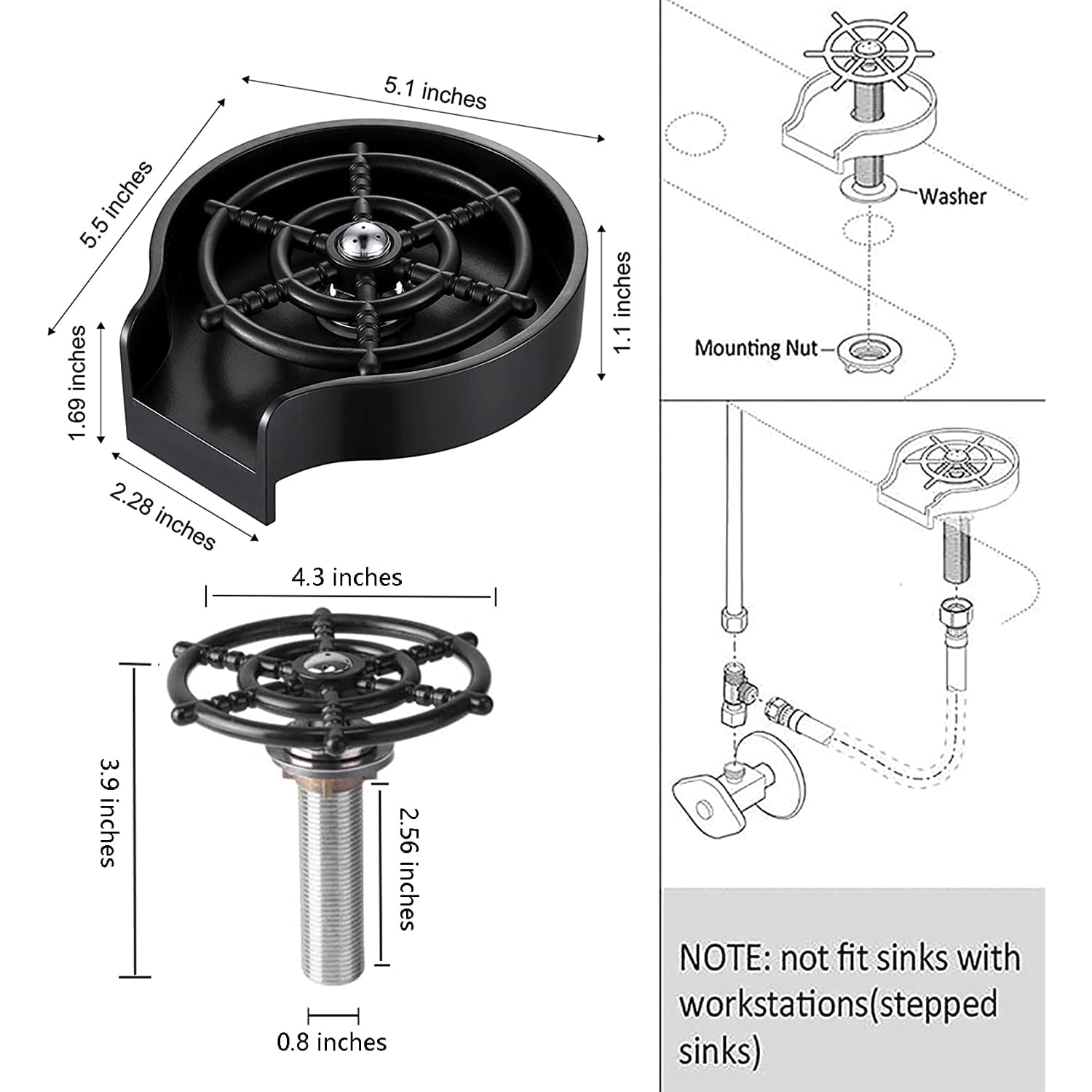Automatic Glass Rinser